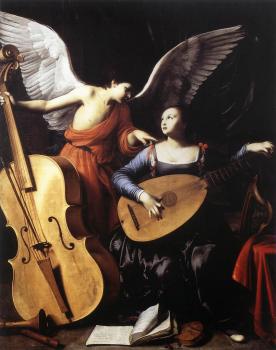 卡羅 沙拉契尼 Saint Cecilia and the Angel